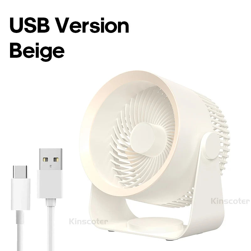 Travel Breeze bærbar USB-håndventilator til køling på farten
