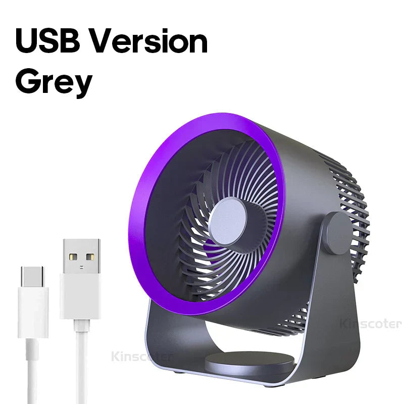 Travel Breeze bærbar USB-håndventilator til køling på farten