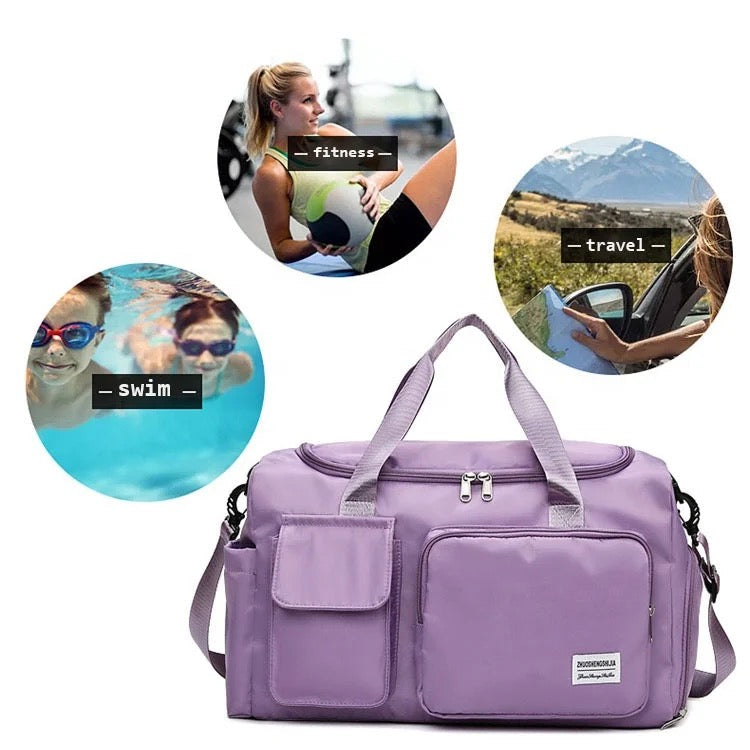 All Purpose Duffle Bag With Waterproof Design And Multiple Pockets For Travel - Ormexis