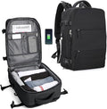 Traveler's Companion hållbar ryggsäck för utomhusbruk med USB-port och vattenavvisande design