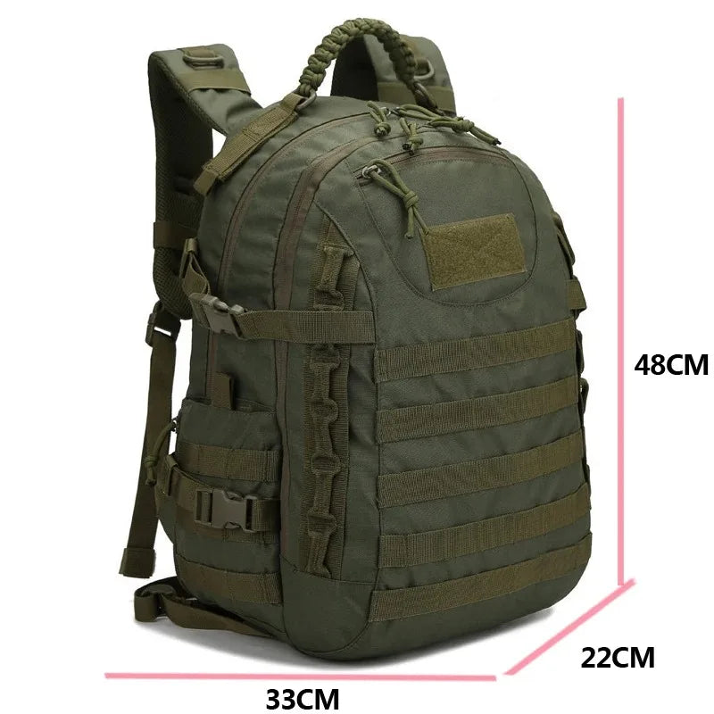 TrekNexus 35L taktisk rygsæk med MOLLE-system og vandtæt design
