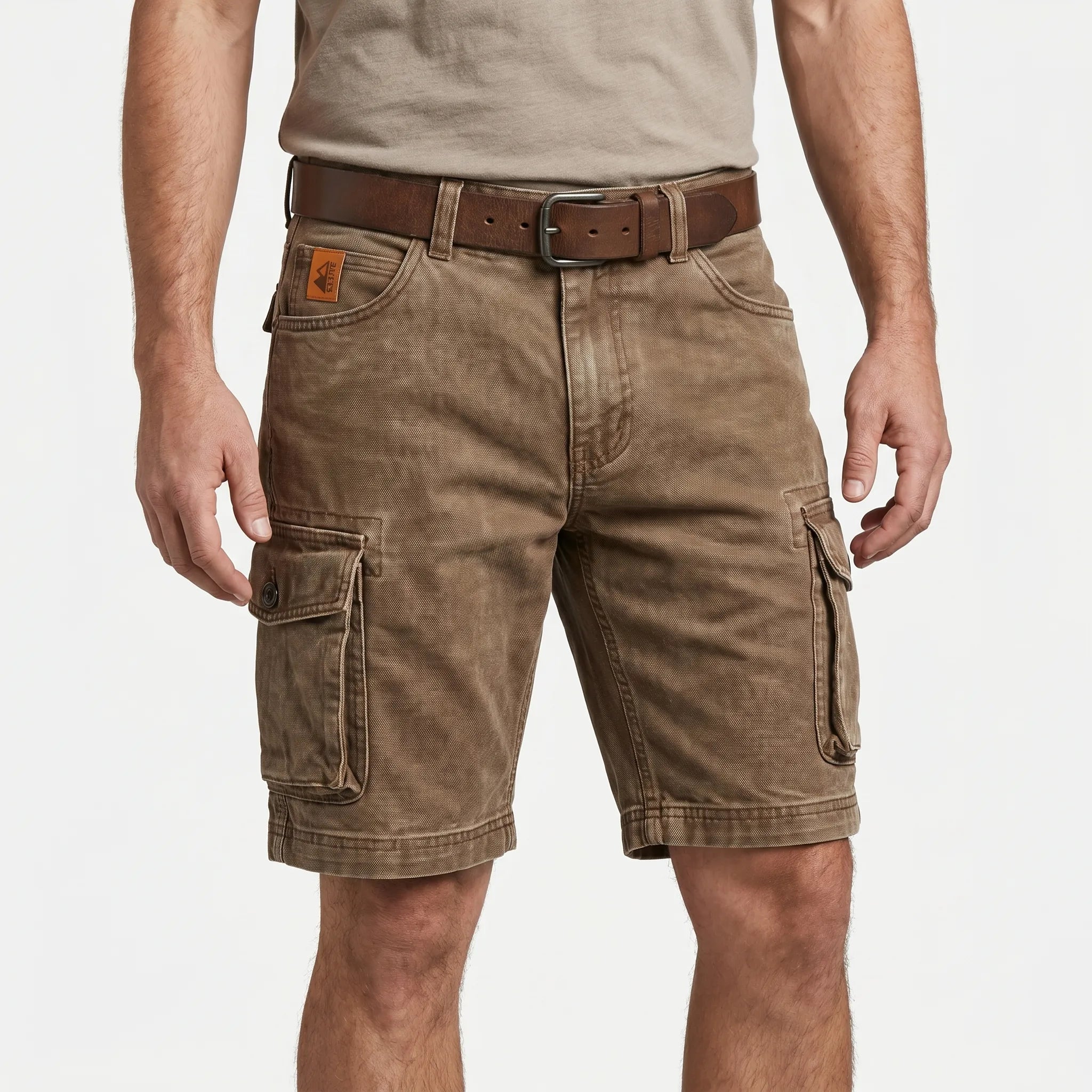 Men's Relaxed Cargo Shorts -  Carrying Daily Essentials - Ormexis
