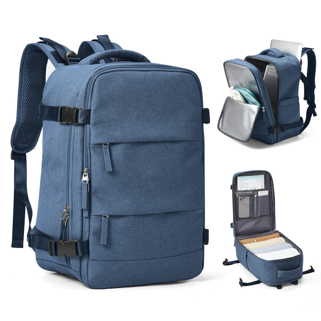 Zaino da viaggio Trekvora con design impermeabile e scomparto per laptop per un uso attivo