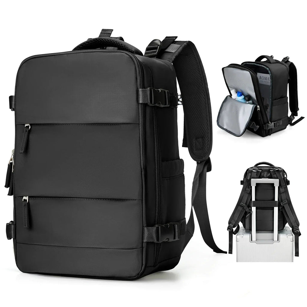 Zaino da viaggio Trekvora con design impermeabile e scomparto per laptop per un uso attivo