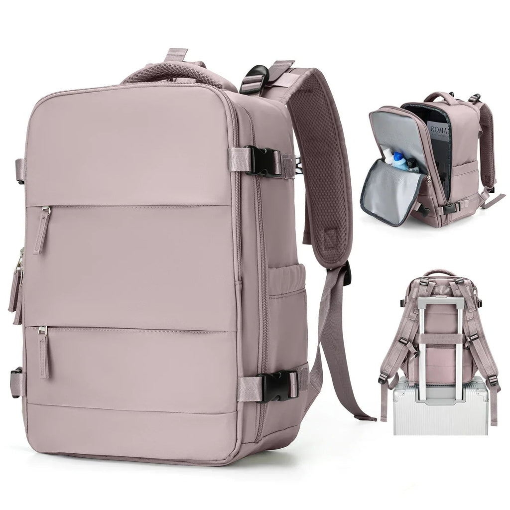 Zaino da viaggio Trekvora con design impermeabile e scomparto per laptop per un uso attivo
