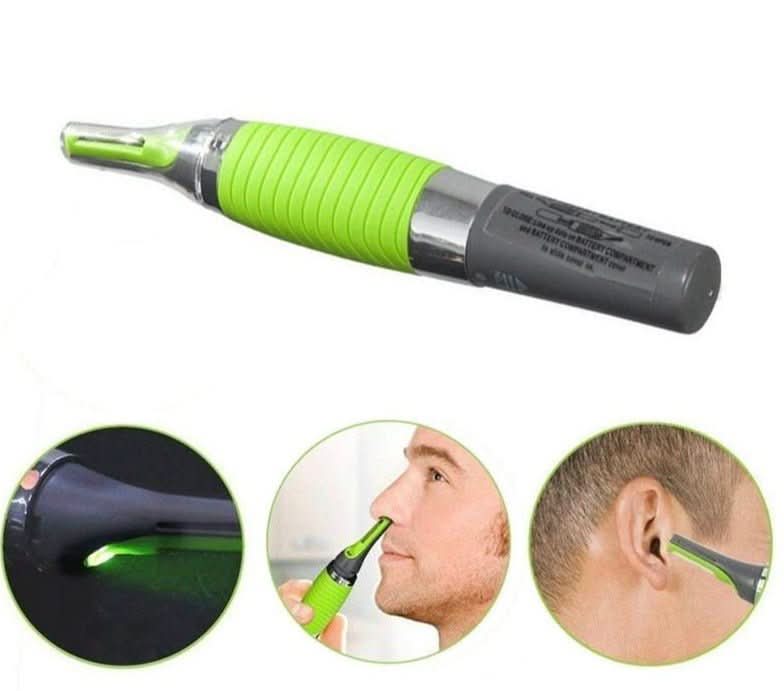 Recortadora de vello nasal Trimmaster con luz LED para un cuidado suave