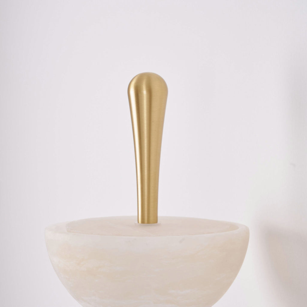 Tiered Alabaster Wall Sconce | Ormexis