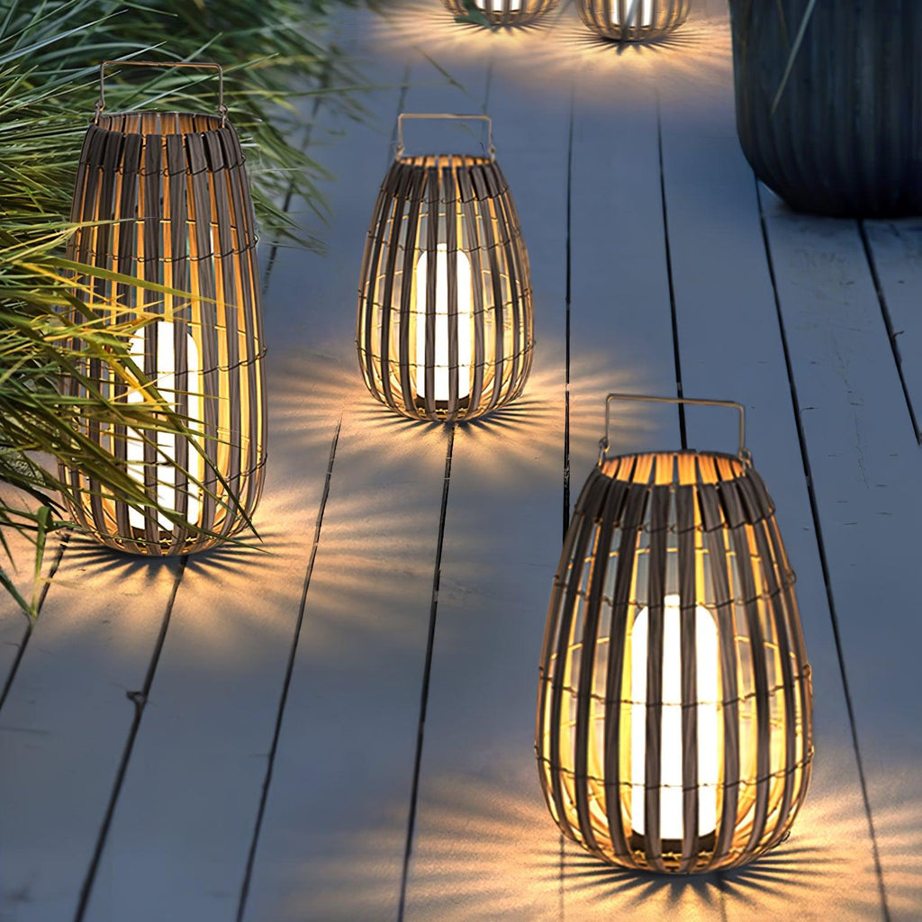 Wickerline Ambient Lantern | Ormexis