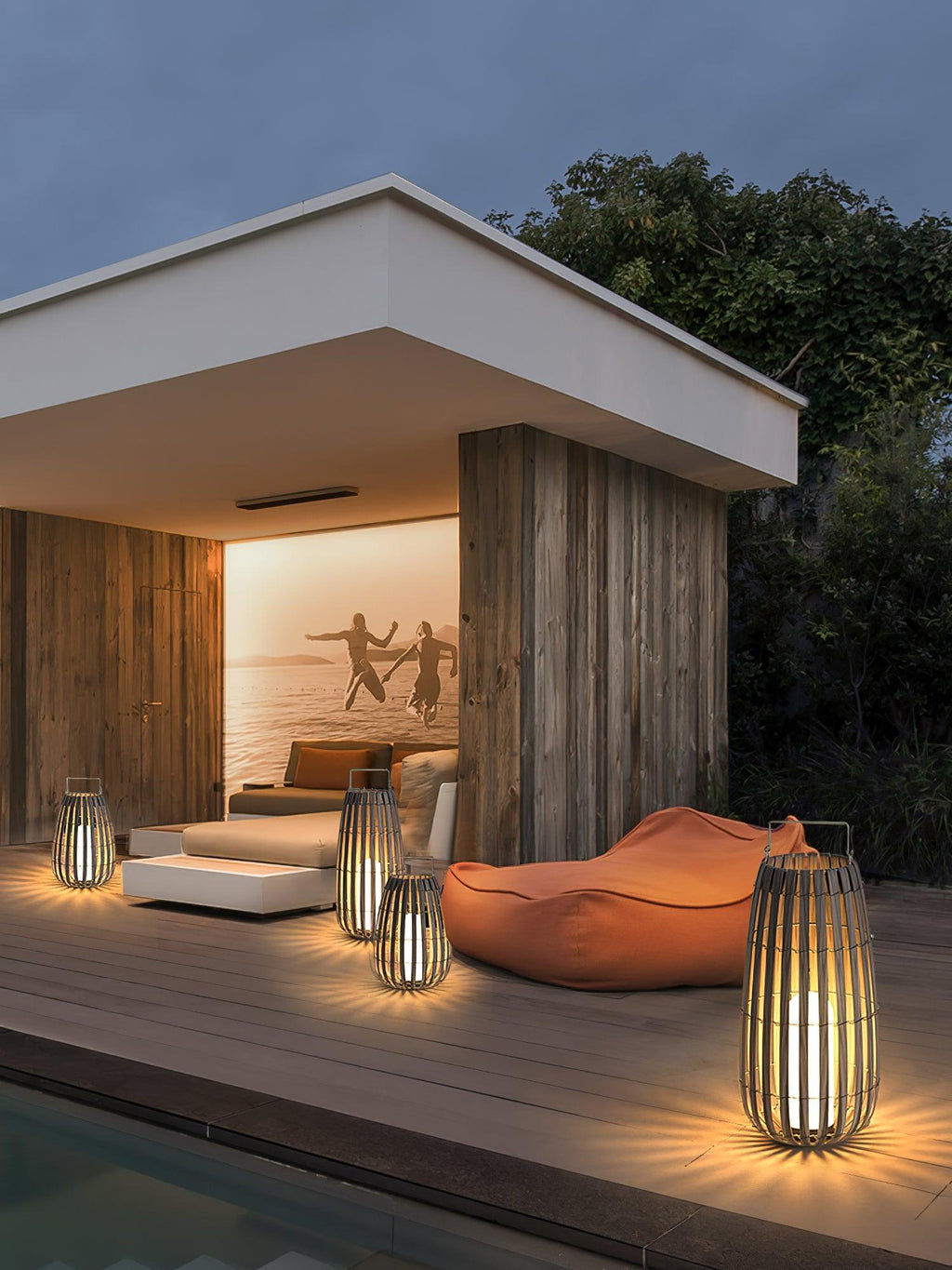 Wickerline Ambient Lantern | Ormexis