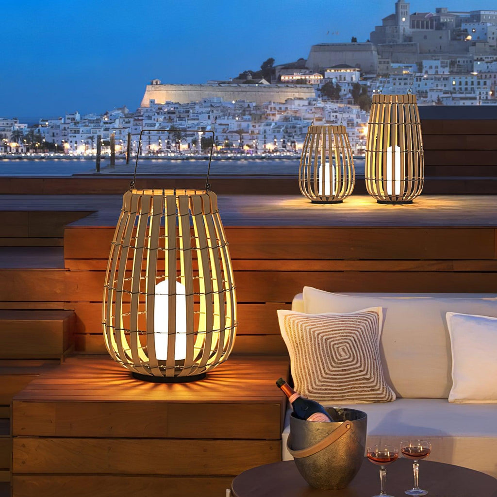 Wickerline Ambient Lantern | Ormexis