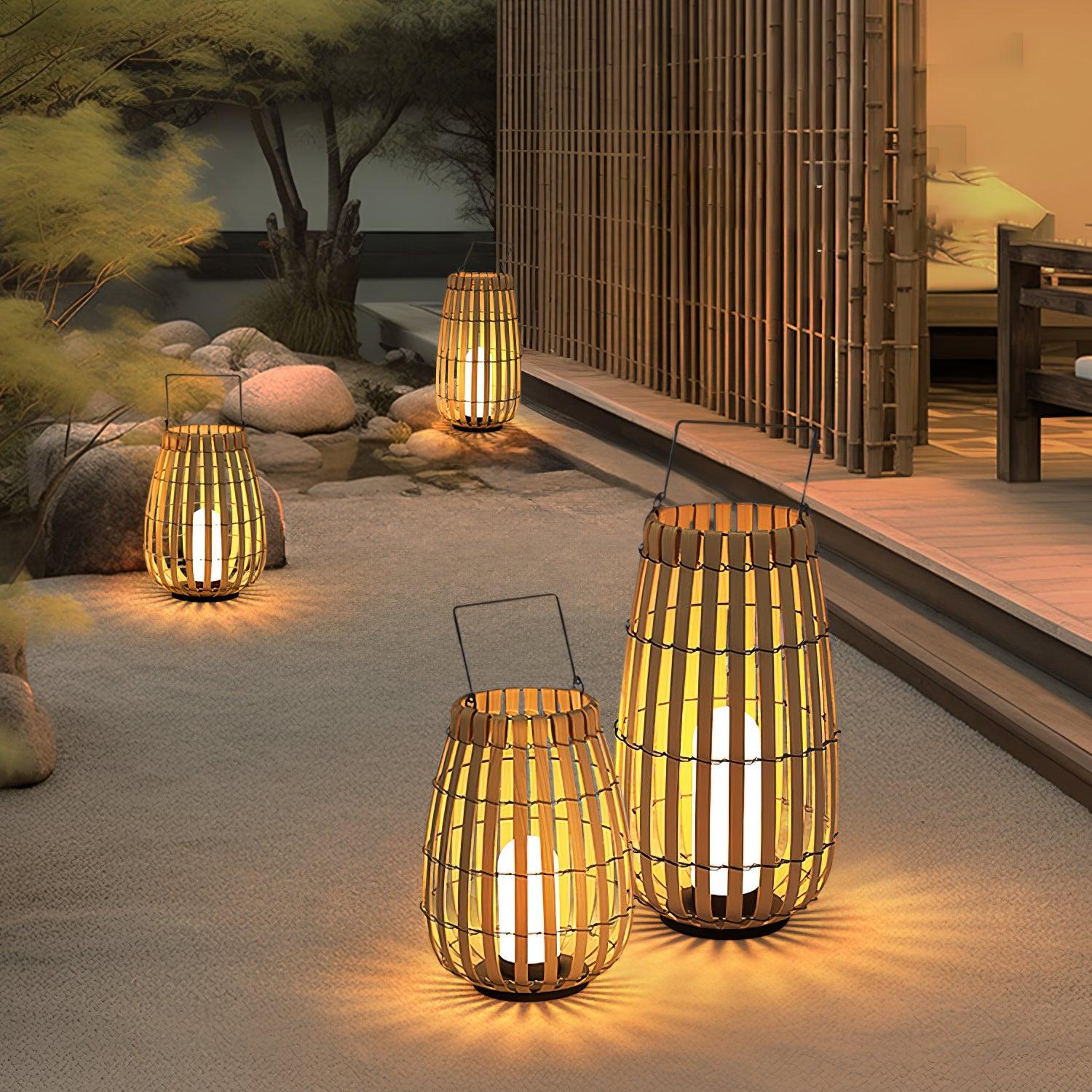 Wickerline Ambient Lantern | Ormexis
