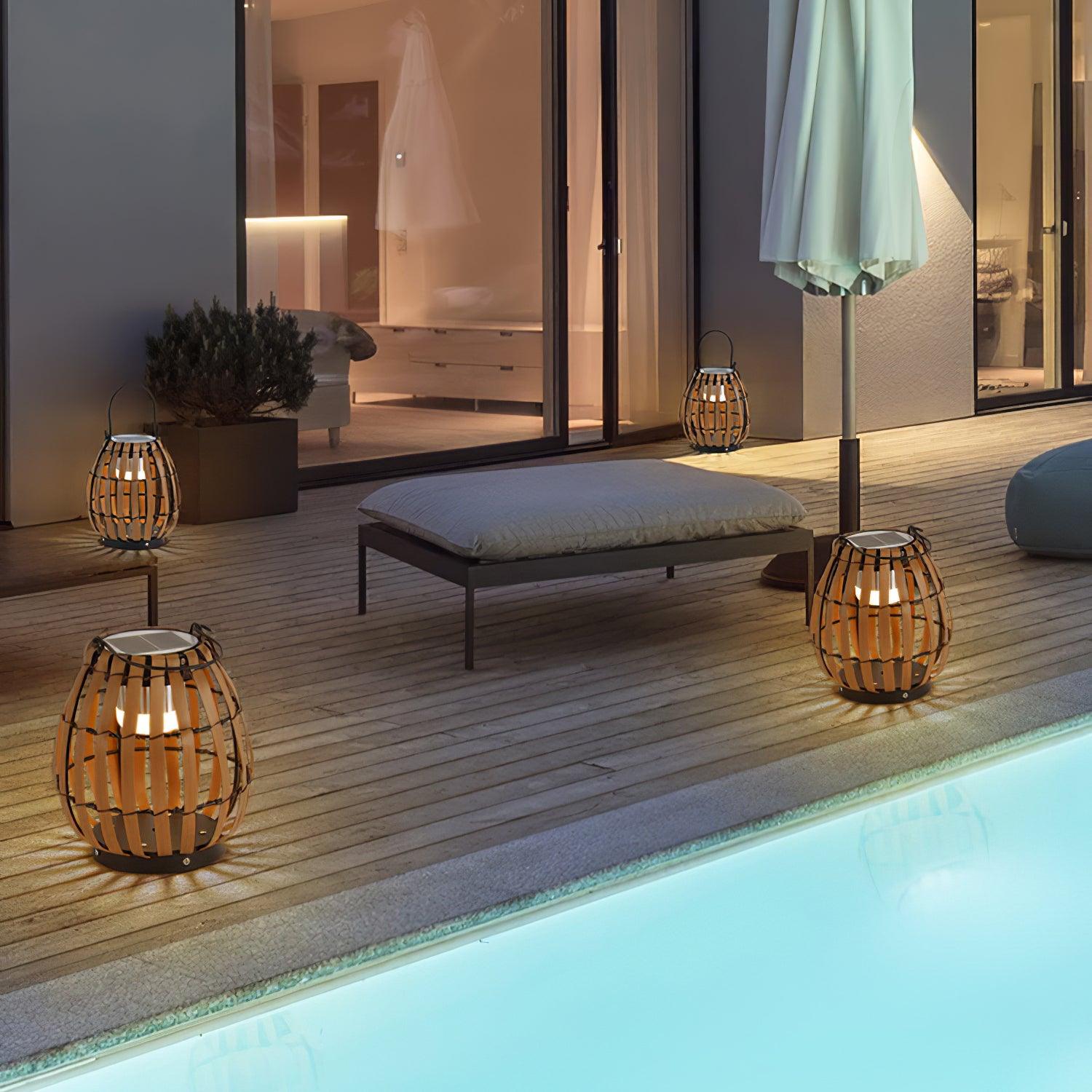 Wickerline Ambient Lantern | Ormexis