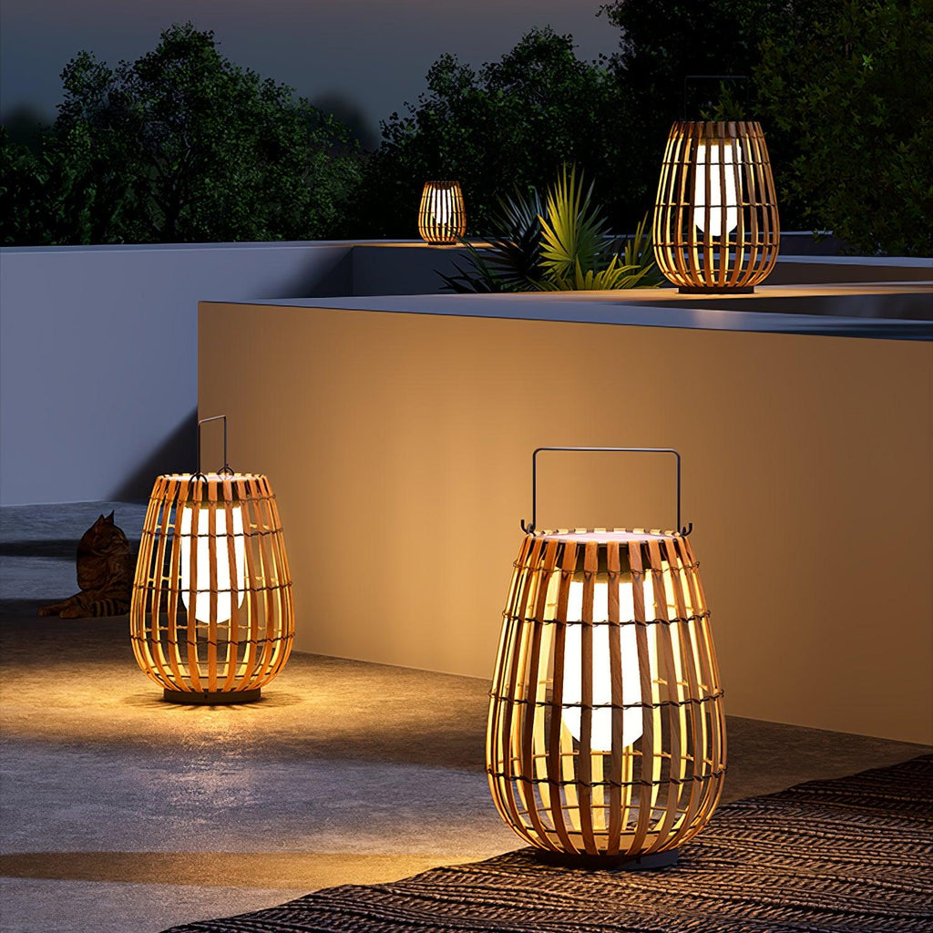 Wickerline Ambient Lantern | Ormexis