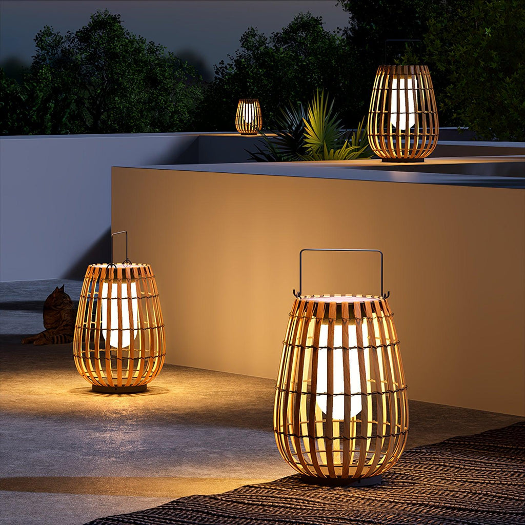 Wickerline Ambient Lantern | Ormexis