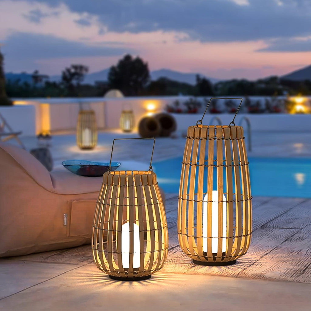 Wickerline Ambient Lantern | Ormexis