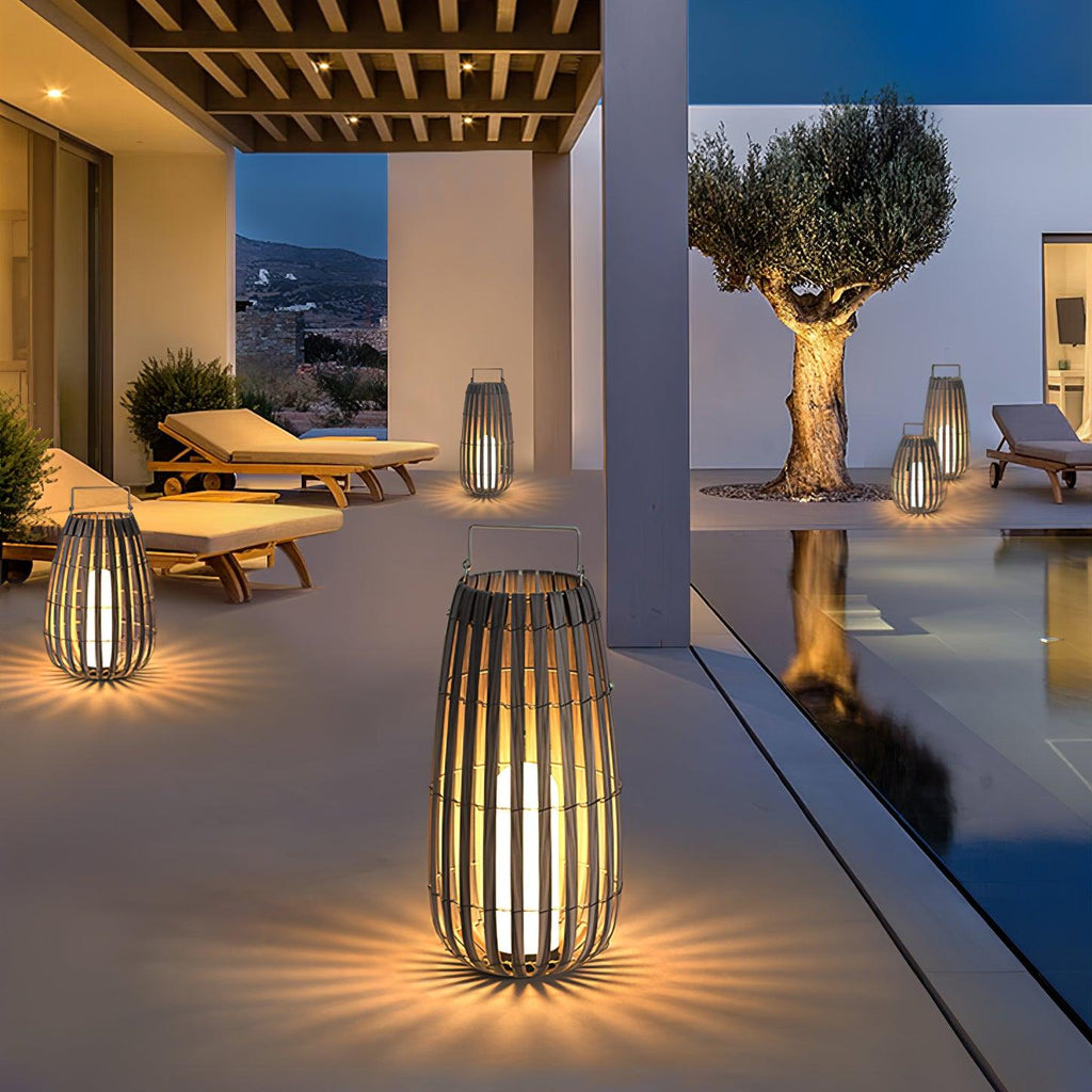 Wickerline Ambient Lantern | Ormexis