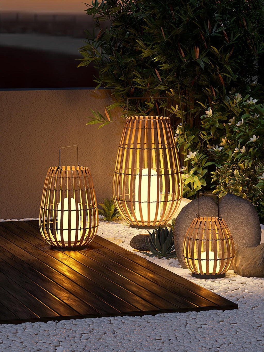 Wickerline Ambient Lantern | Ormexis