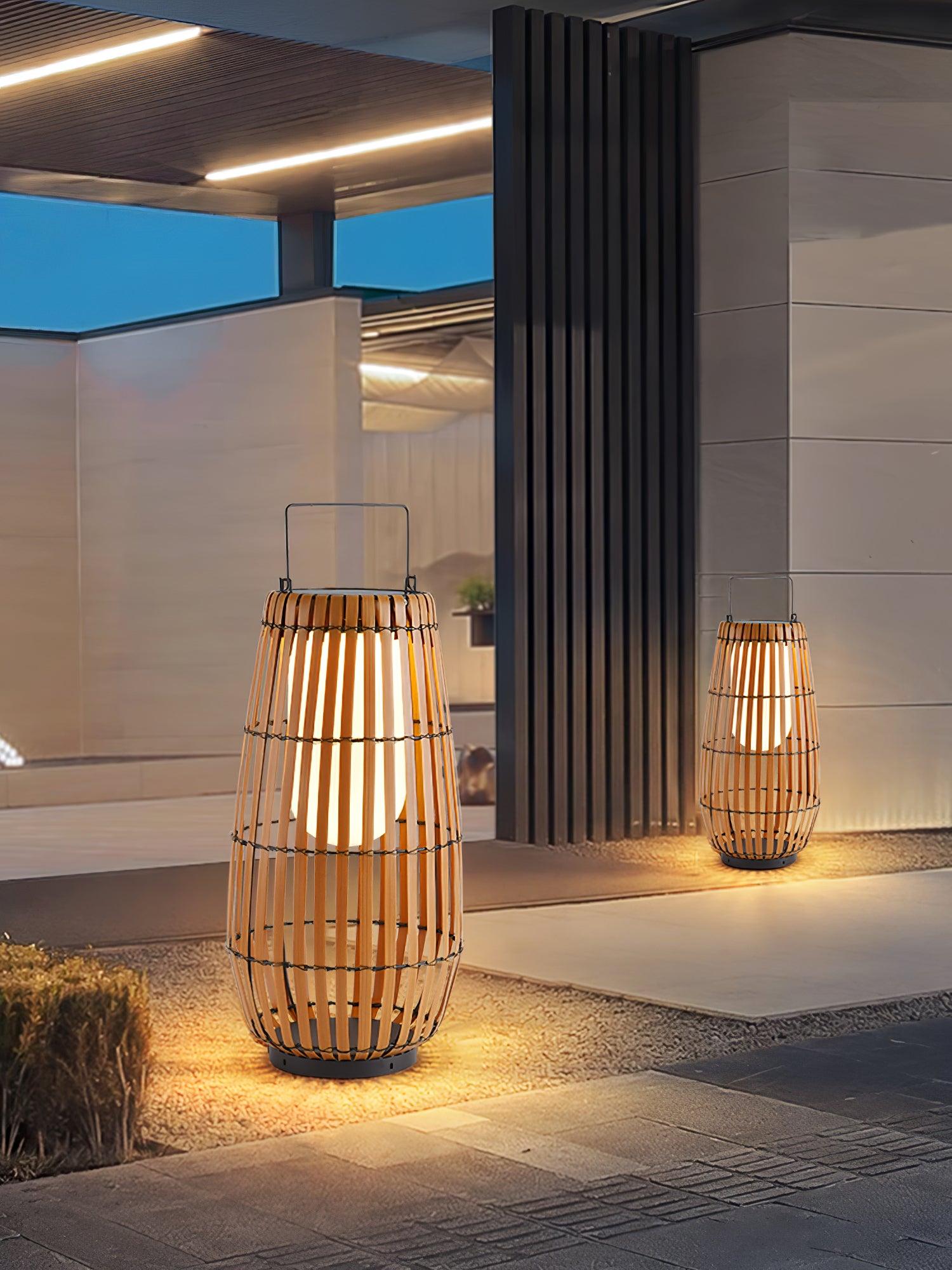 Wickerline Ambient Lantern | Ormexis