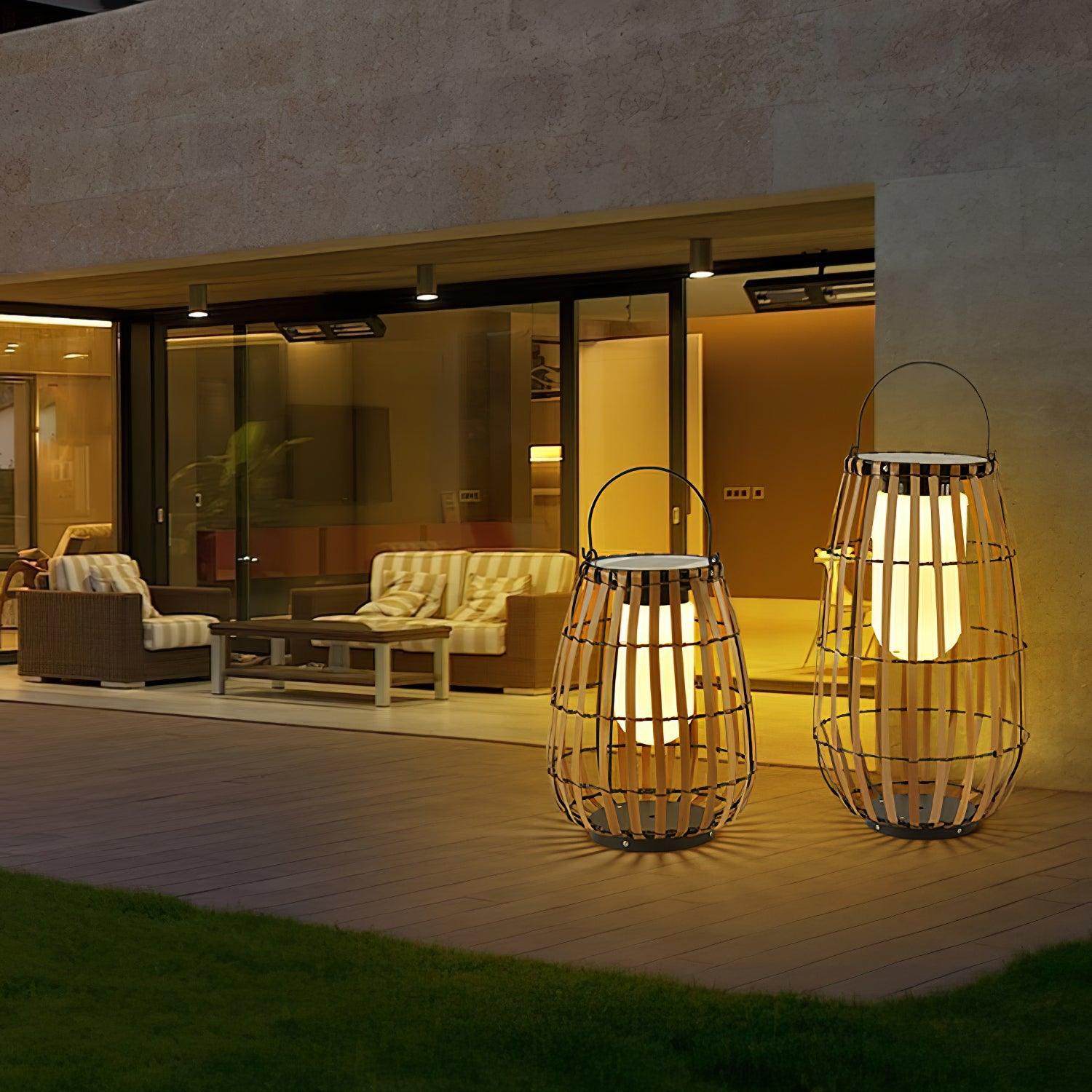 Wickerline Ambient Lantern | Ormexis