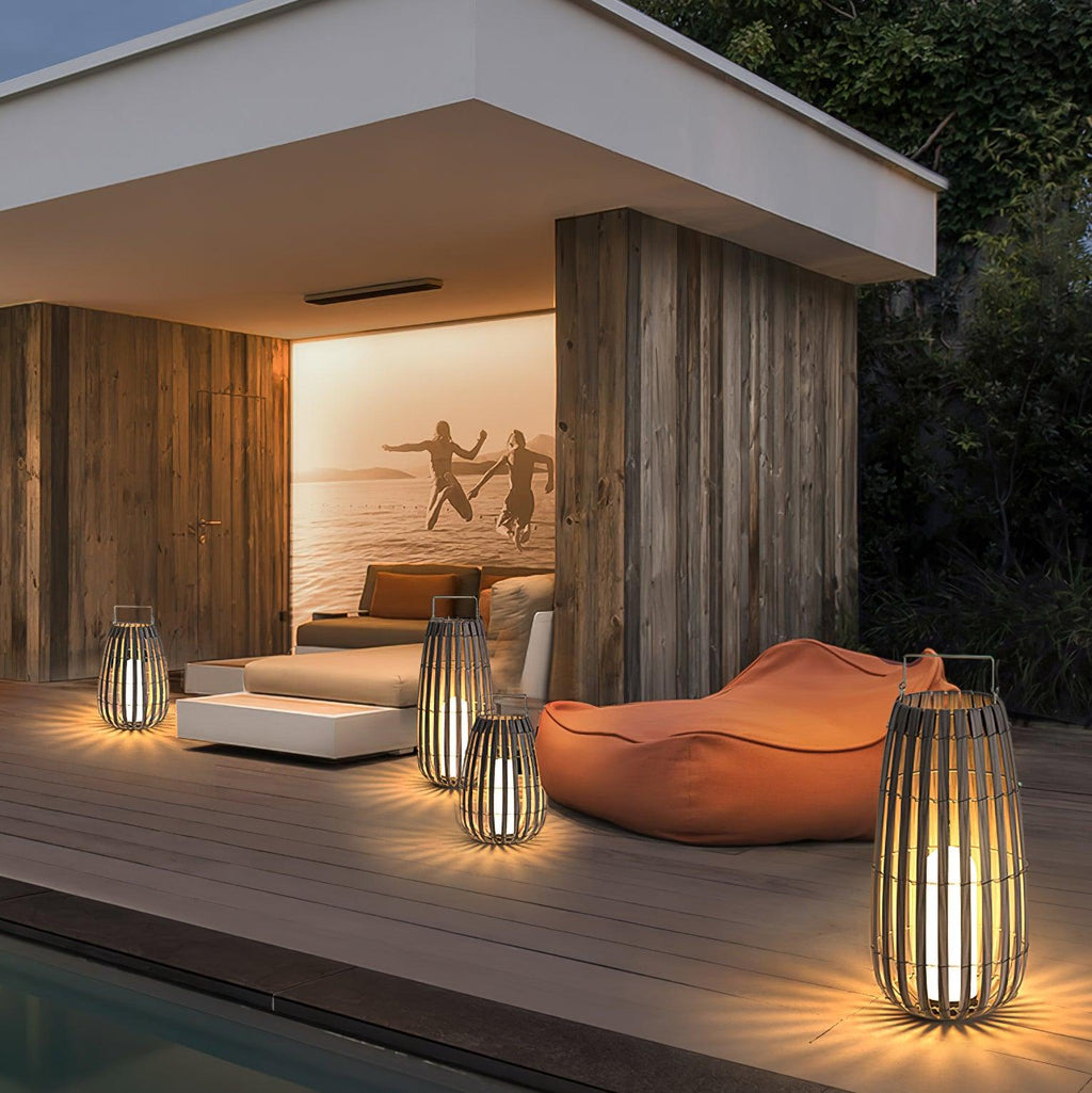Wickerline Ambient Lantern | Ormexis