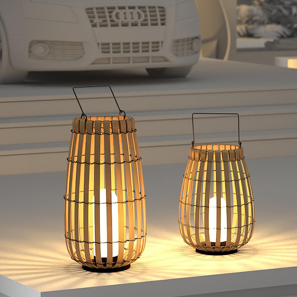 Wickerline Ambient Lantern | Ormexis