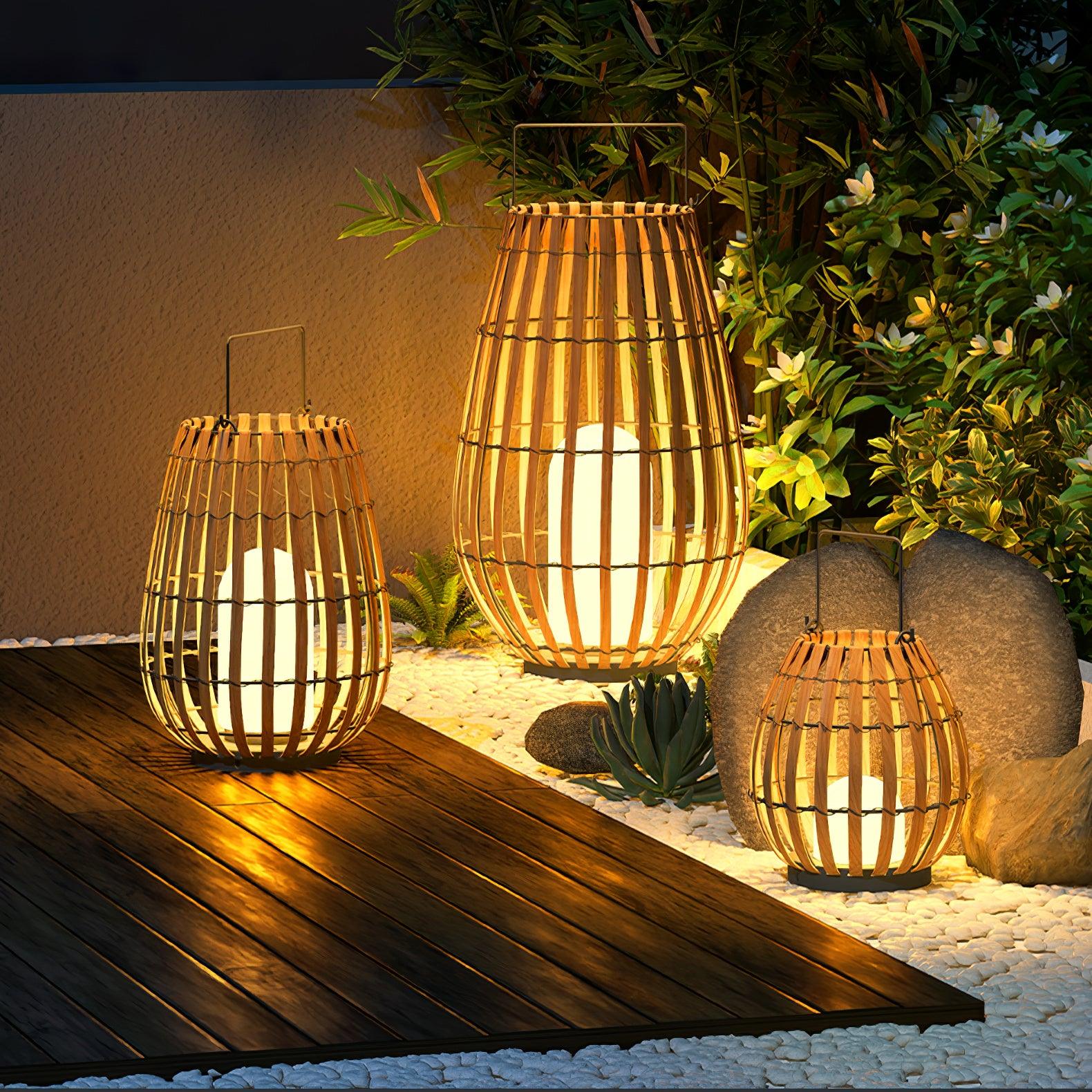 Wickerline Ambient Lantern | Ormexis
