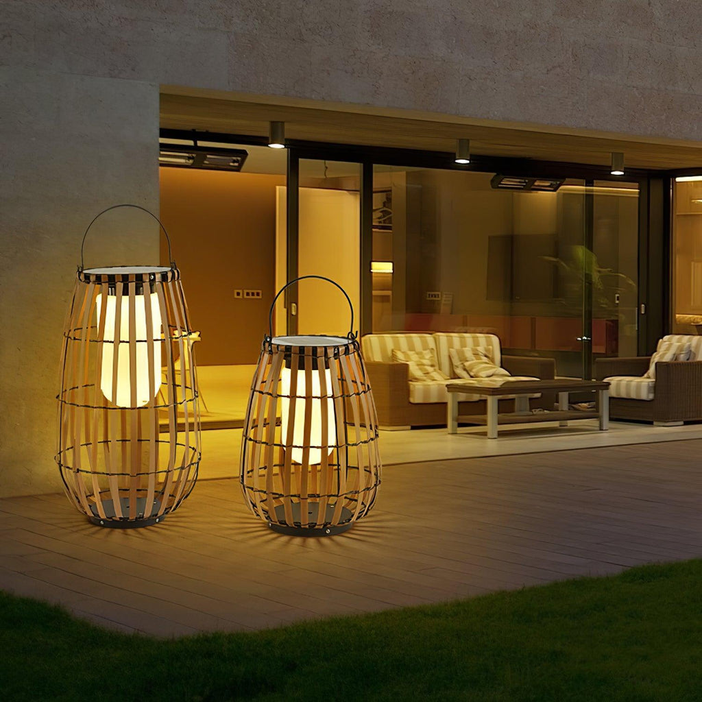 Wickerline Ambient Lantern | Ormexis