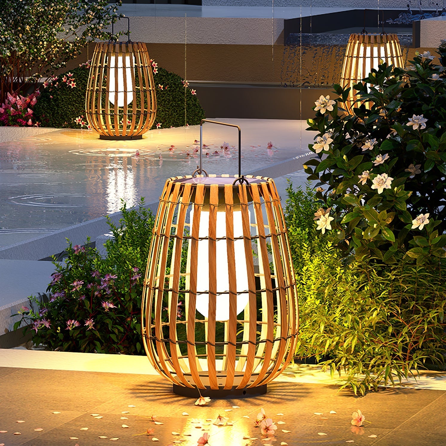Wickerline Ambient Lantern | Ormexis