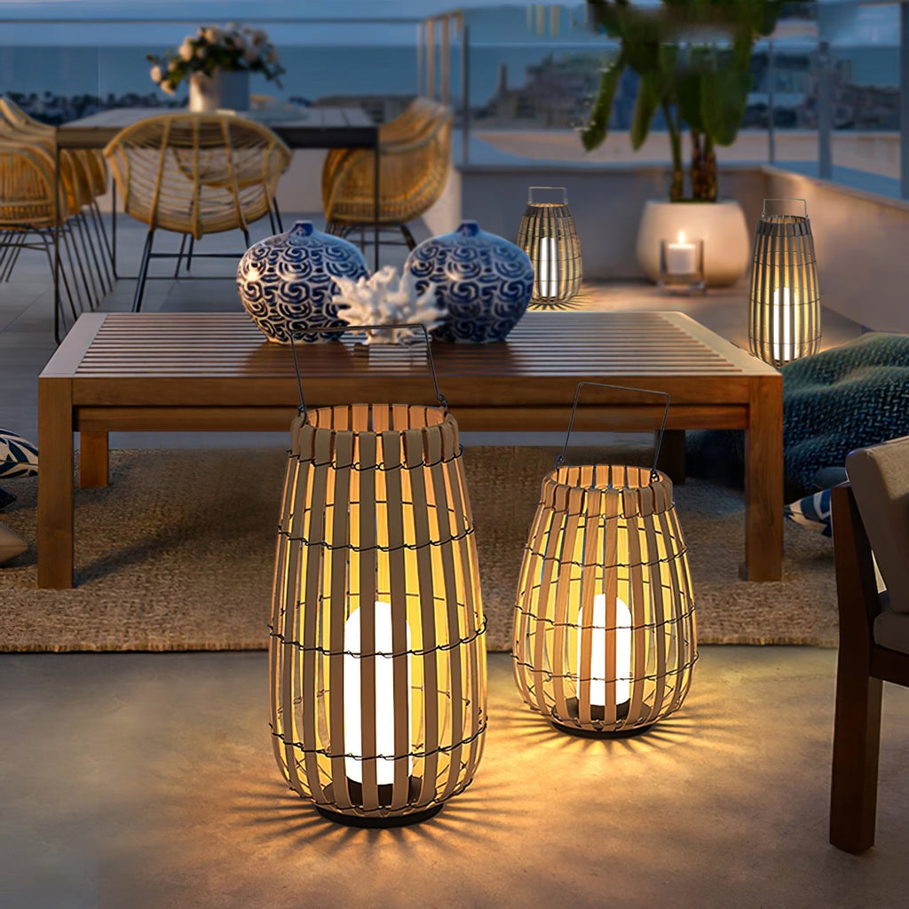 Wickerline Ambient Lantern | Ormexis