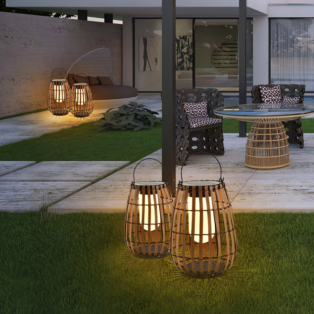 Wickerline Ambient Lantern | Ormexis