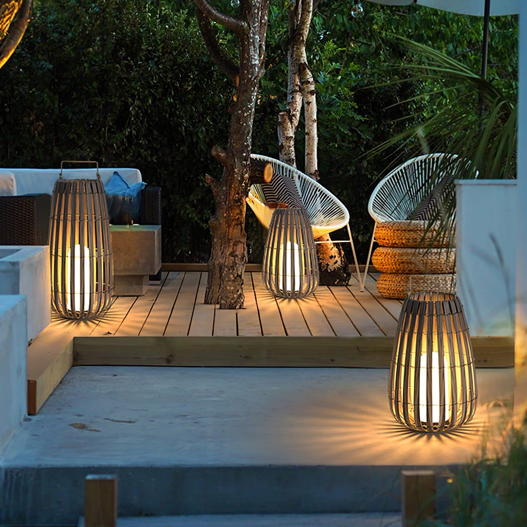 Wickerline Ambient Lantern | Ormexis