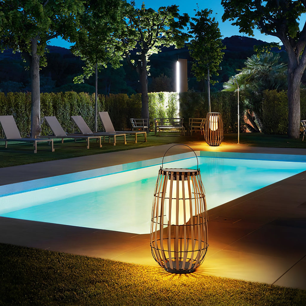 Wickerline Ambient Lantern | Ormexis
