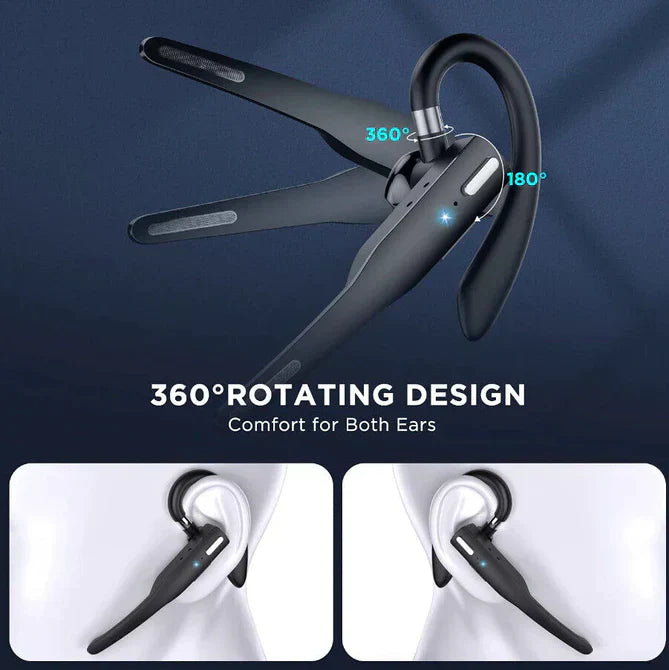 Auricular Bluetooth TruCall con cancelación de ruido y hasta 25 horas de conversación