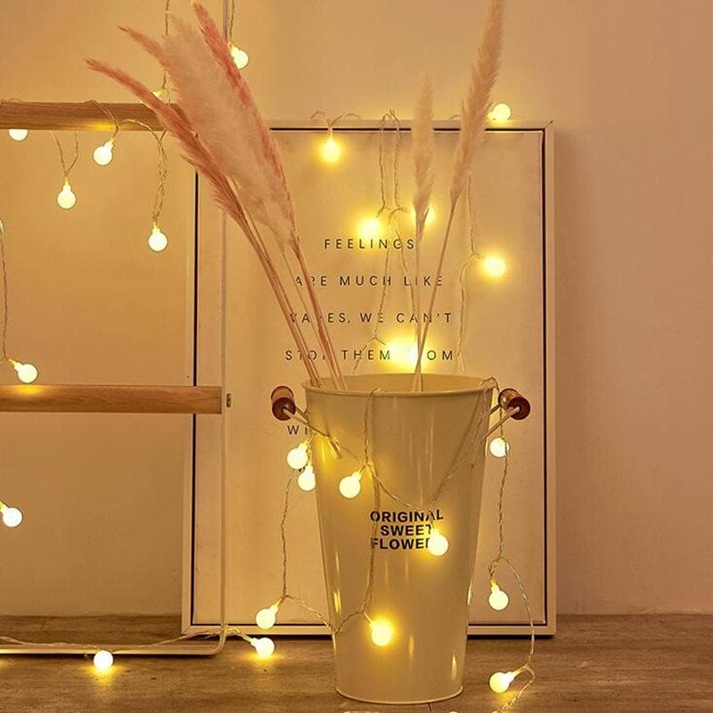 Twinkle Lights dekorative LED-pærer lyskæde til indendørs og udendørs brug