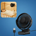 USB asztali ventilátor csendes légáramlást biztosít otthonra és irodába