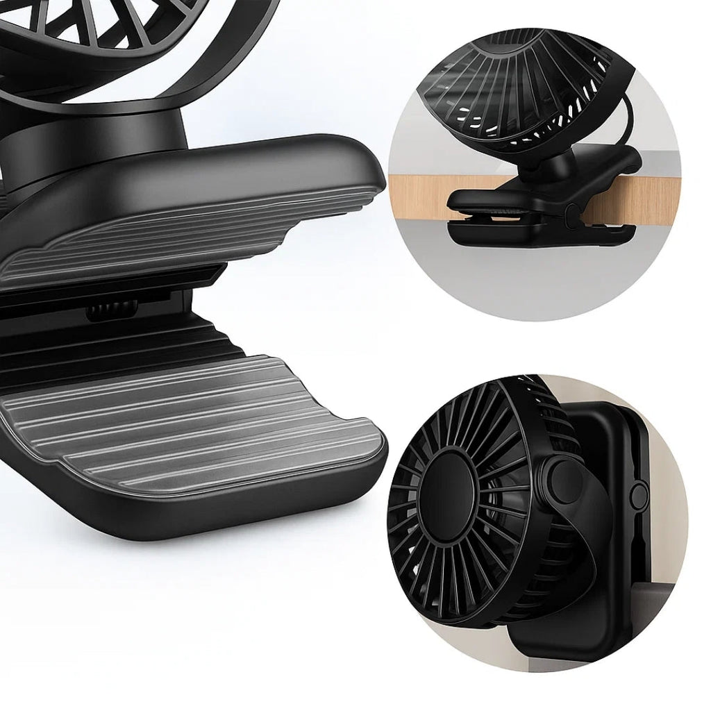 USB asztali ventilátor csendes légáramlást biztosít otthonra és irodába