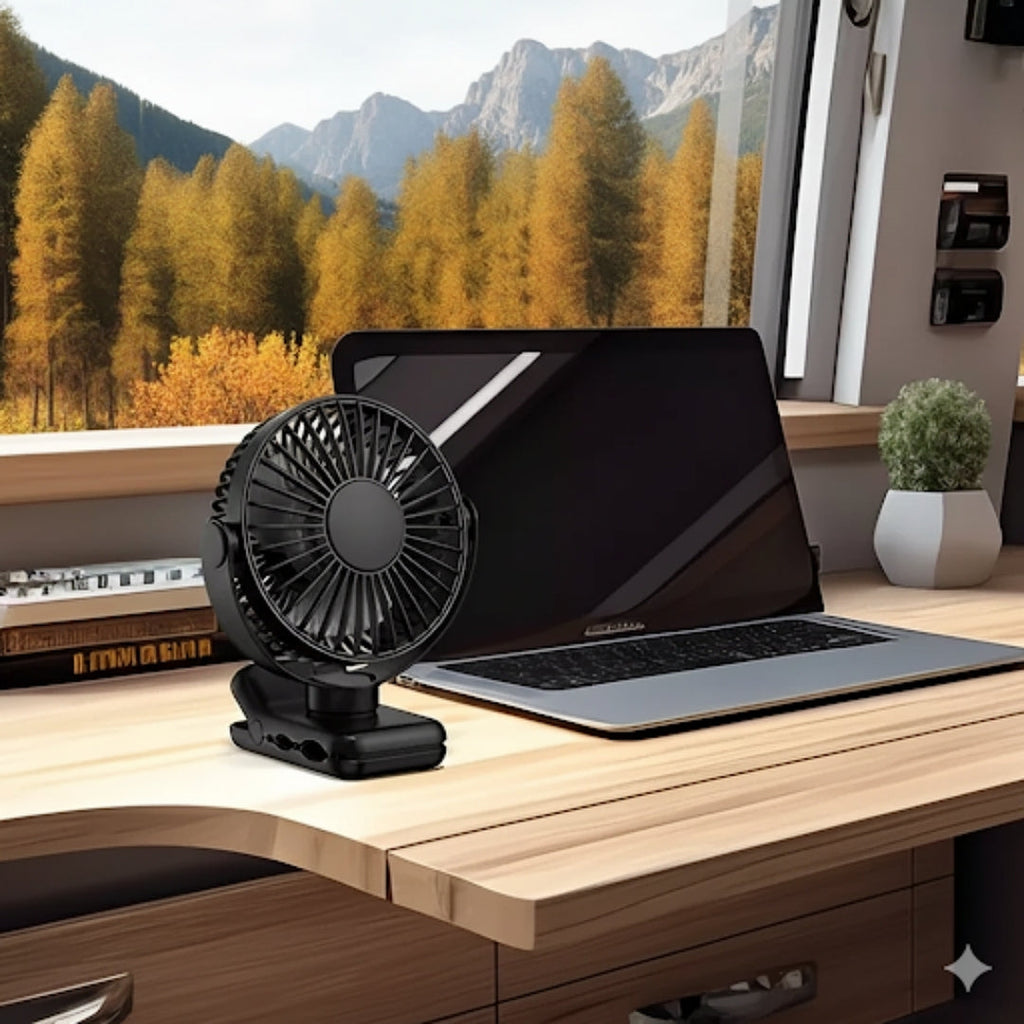 USB asztali ventilátor csendes légáramlást biztosít otthonra és irodába