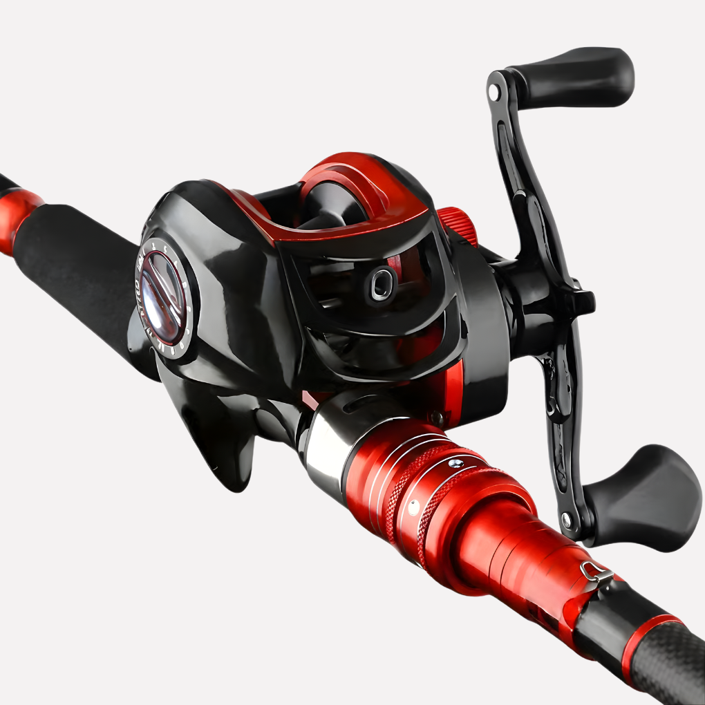 All Weather Fishing Set With Lightweight Carbon Rod And Spinning Reel - Ormexis