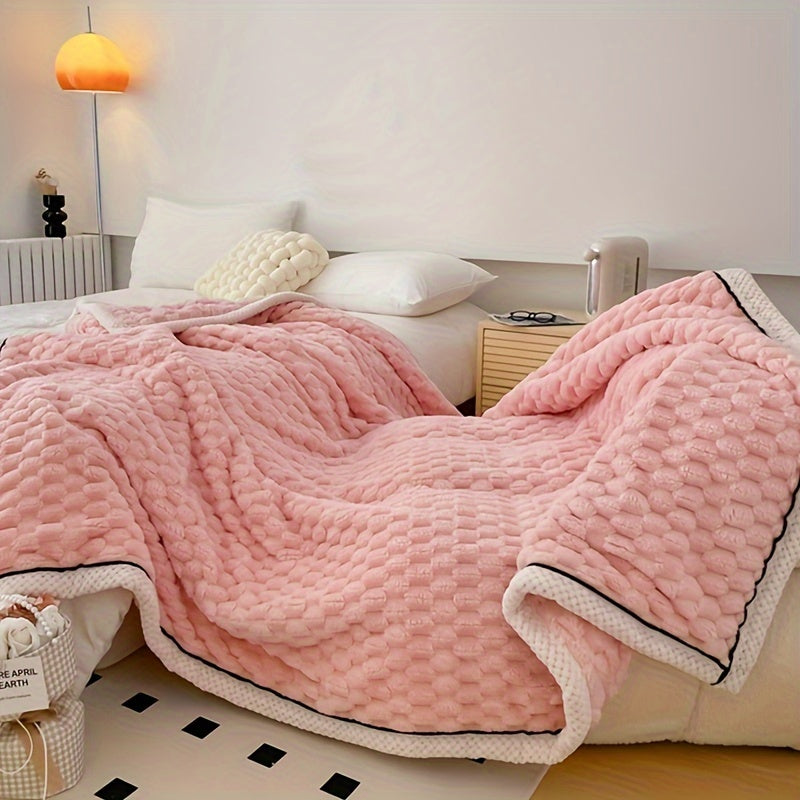 FluffHaven ultra měkká mikrovláknová deka lehká a pohodlná pro všechny věkové kategorie