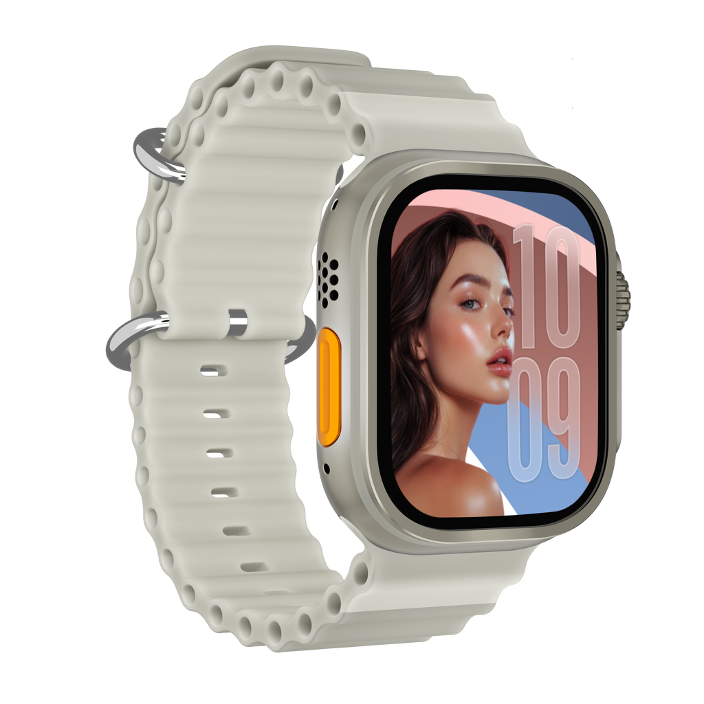 Ultra Style Smartwatch 49mm AMOLED-skærm og Bluetooth-opkald til daglig sundhedsovervågning