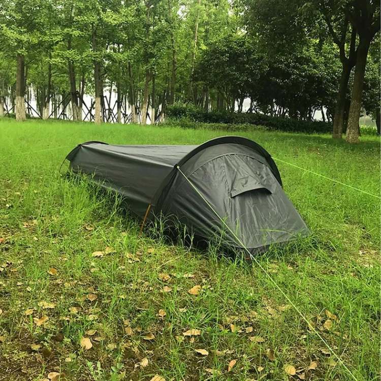 Tenda de Caminhada Solo Ultraleve com Casca Impermeável e Resistente ao Vento