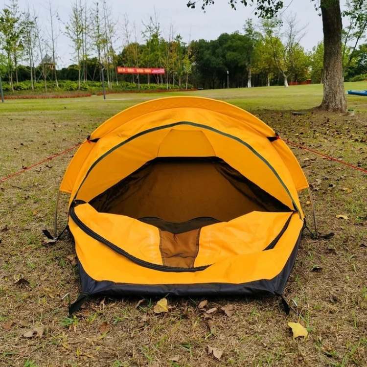 Tenda de Caminhada Solo Ultraleve com Casca Impermeável e Resistente ao Vento
