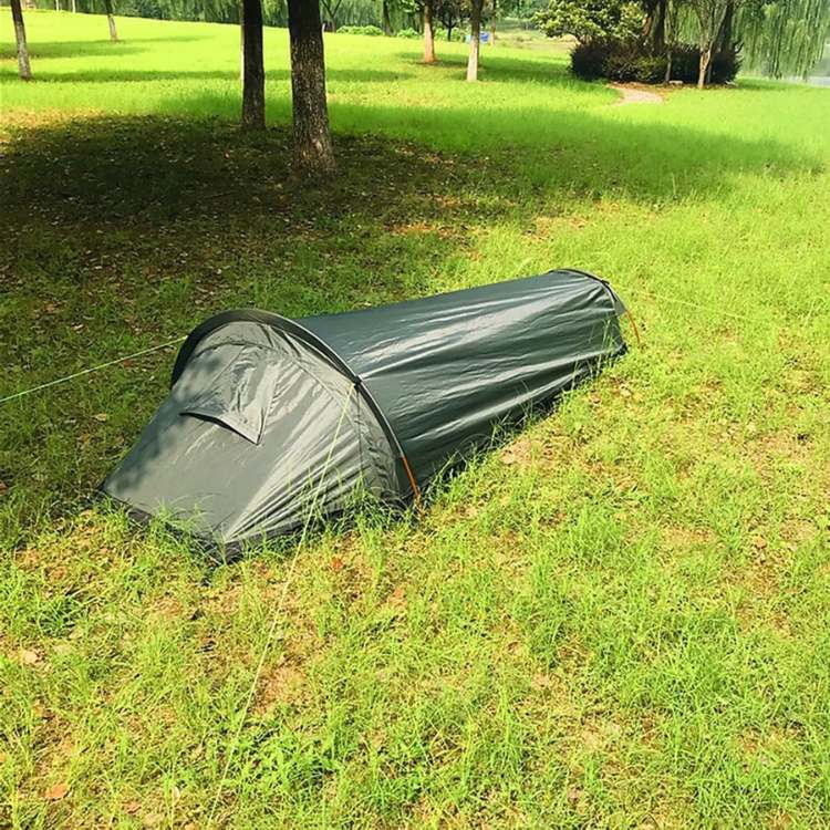 Tenda de Caminhada Solo Ultraleve com Casca Impermeável e Resistente ao Vento