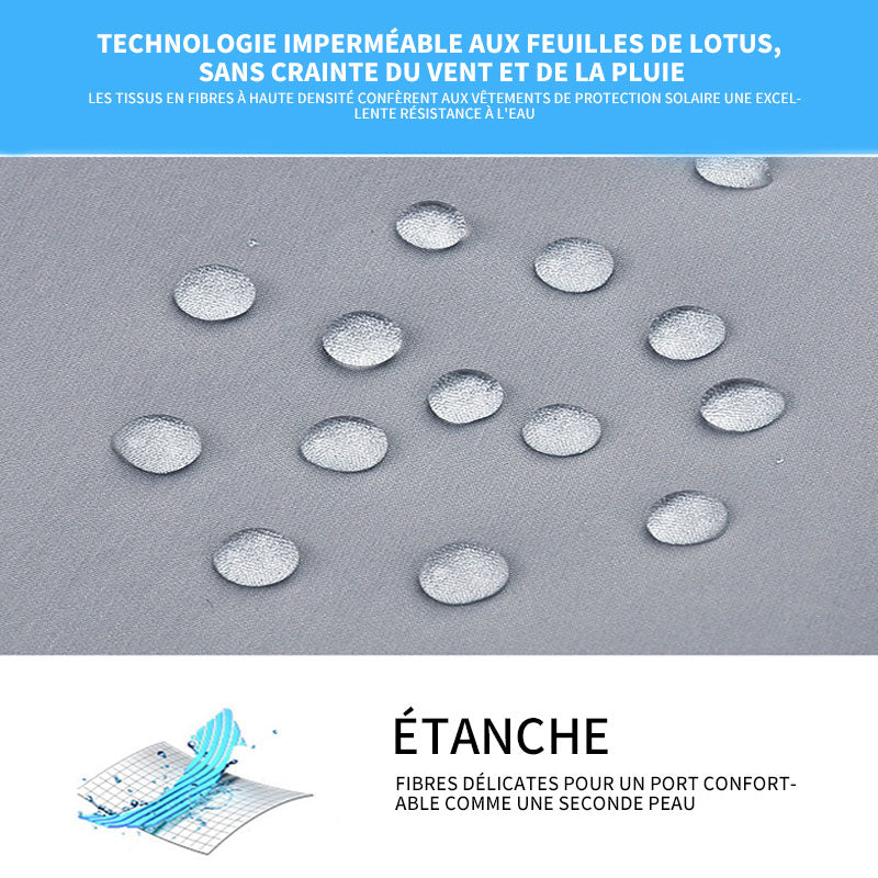 Ultraleichtes UV-Schutzshirt mit schnell trocknendem, atmungsaktivem Stoff und UPF 40 Plus
