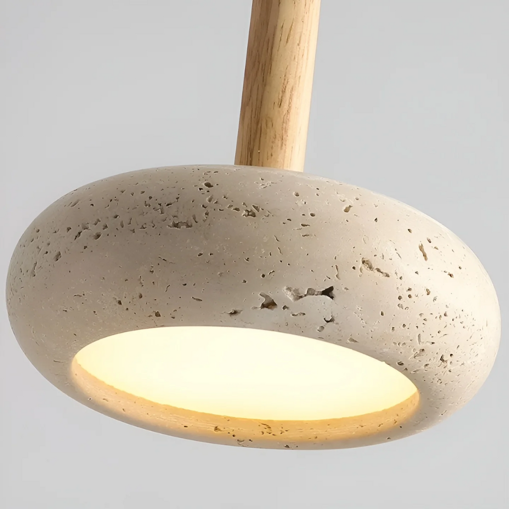 Závěsné svítidlo Yumeko ve vintage stylu inspirované Japonskem s nastavitelným LED osvětlením