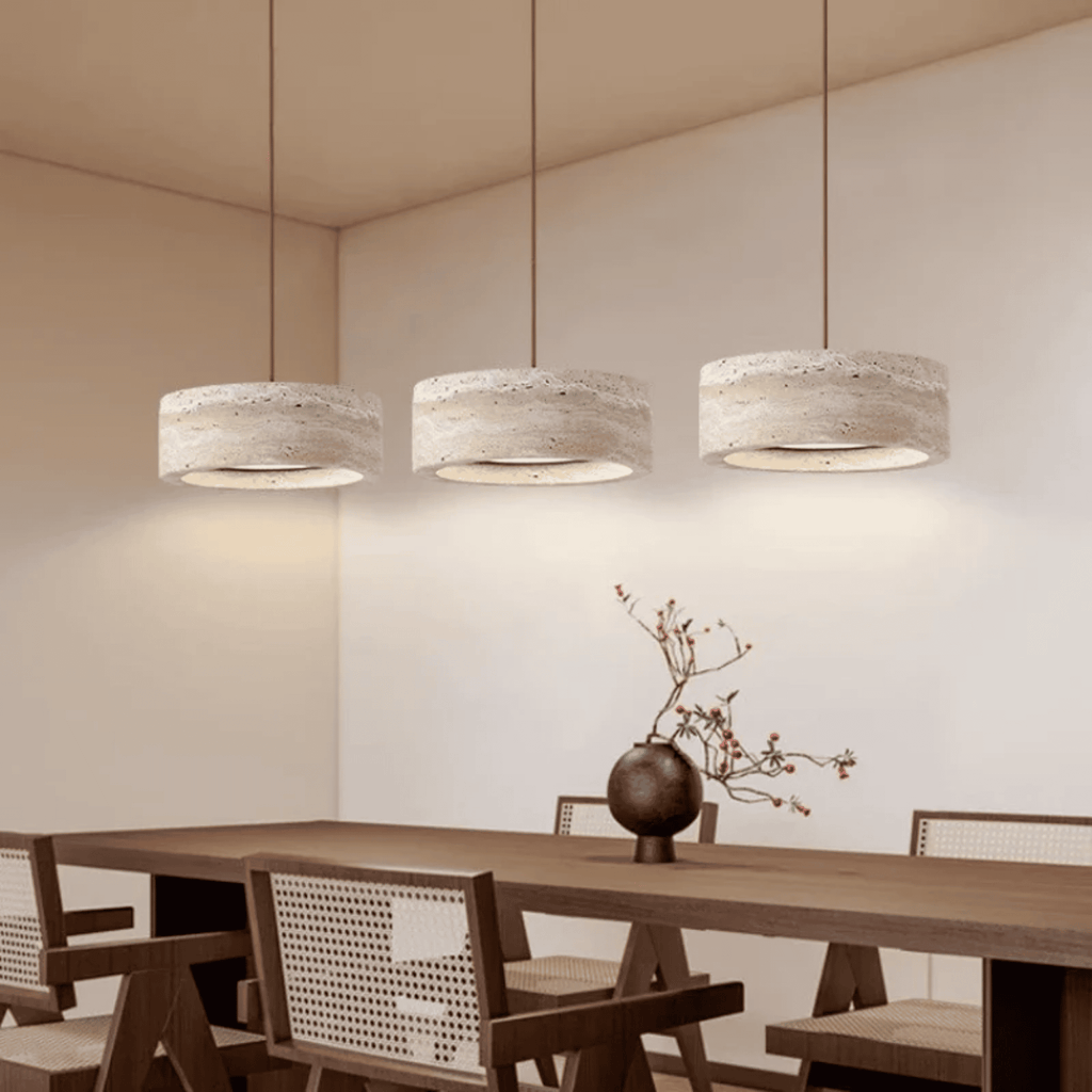 Stone Ring Pendant Light | Ormexis