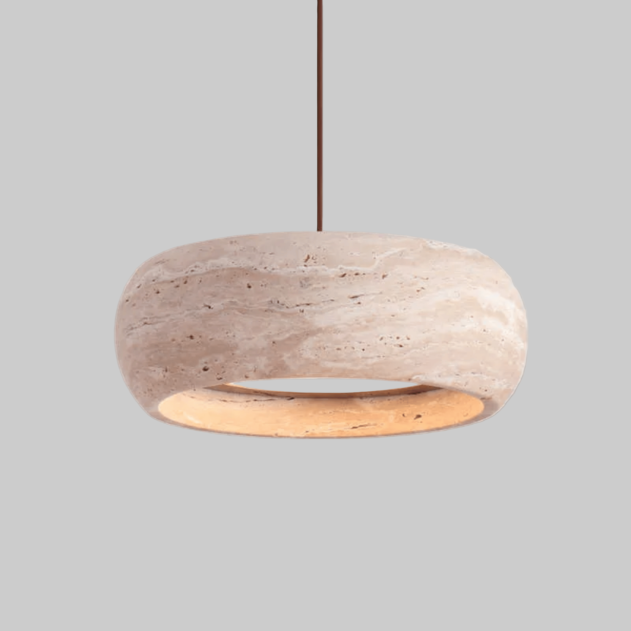 Stone Ring Pendant Light | Ormexis
