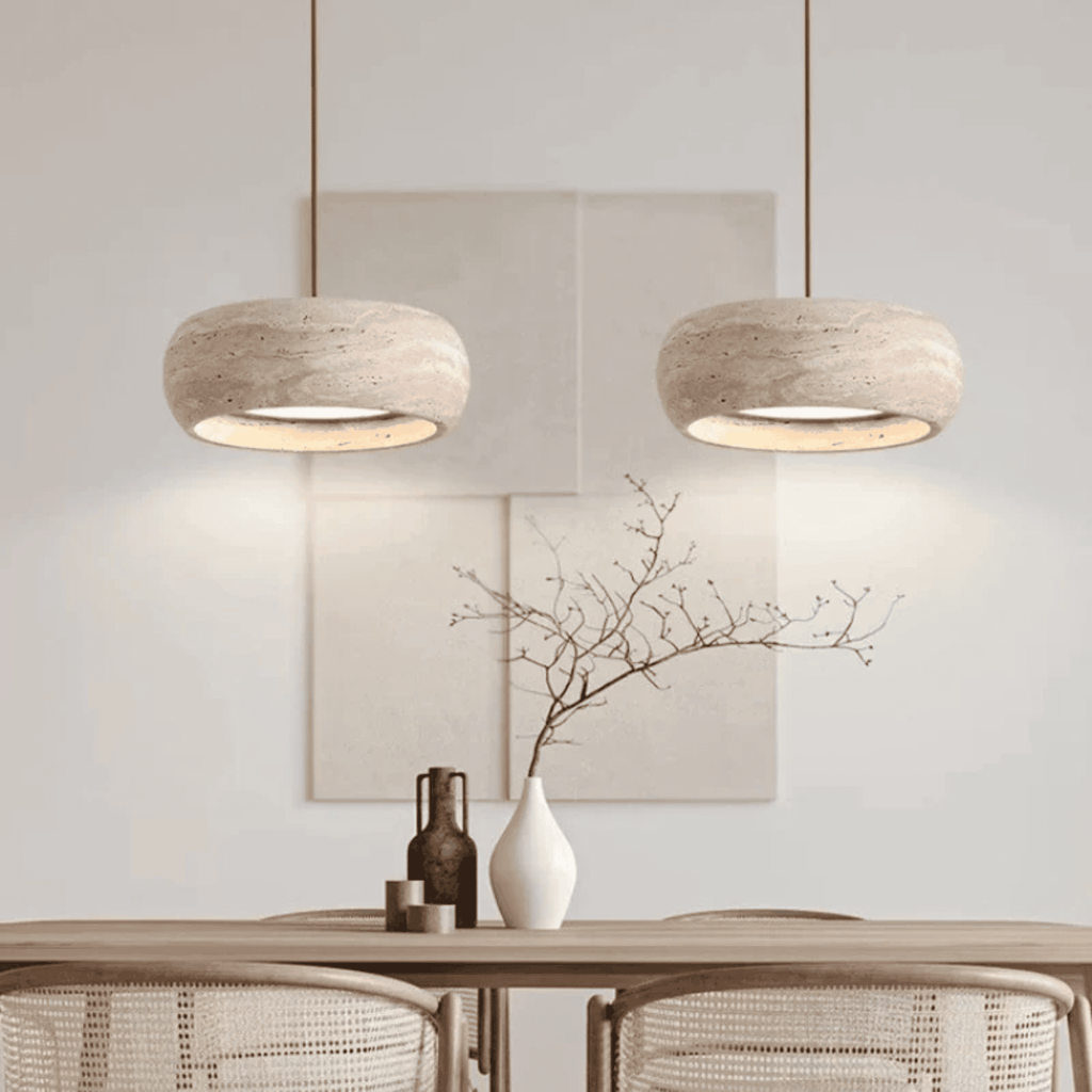 Stone Ring Pendant Light | Ormexis