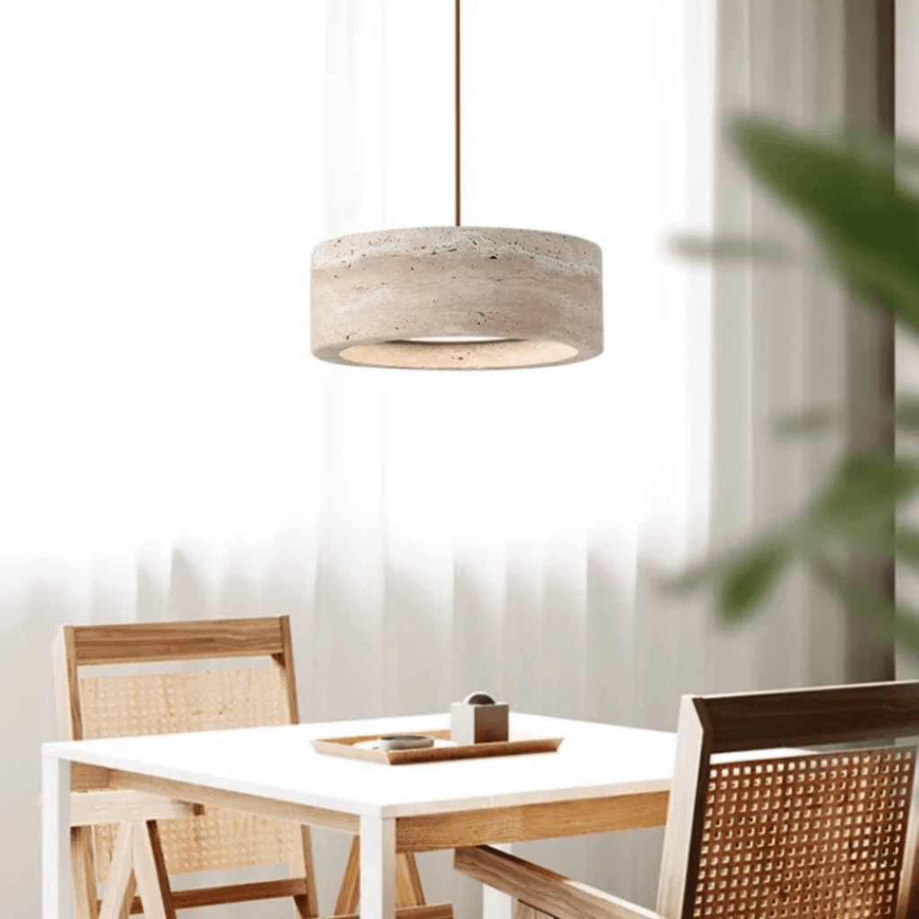 Stone Ring Pendant Light | Ormexis