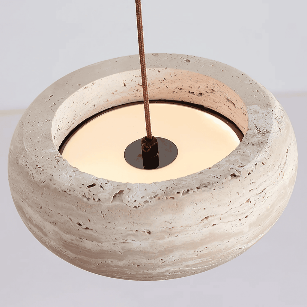 Stone Ring Pendant Light | Ormexis
